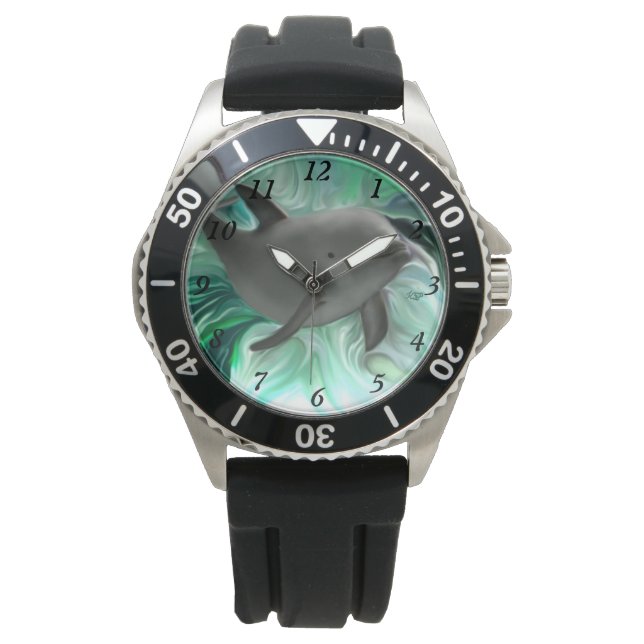 Dolphin Baby Armbanduhr (Vorderseite)