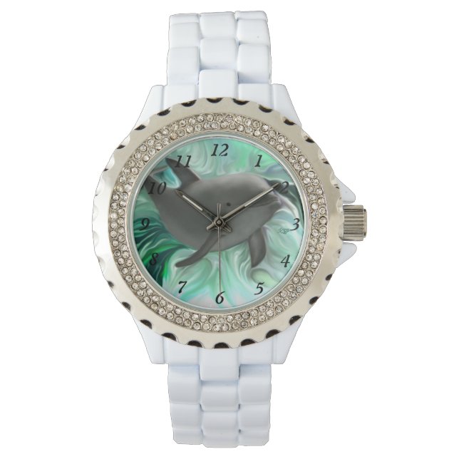 Dolphin Baby Armbanduhr (Vorderseite)