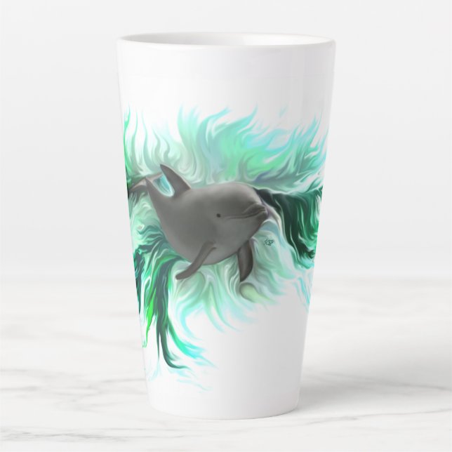 Dolphin Baby Milchtasse (Vorderseite)
