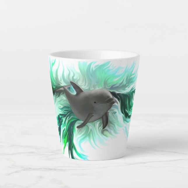 Dolphin Baby Milchtasse (Vorderseite)