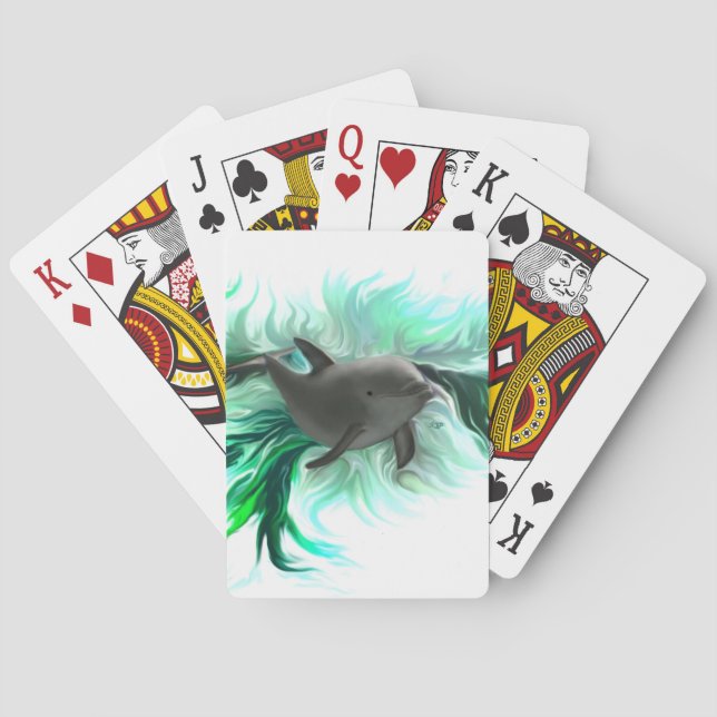 Dolphin Baby Spielkarten (Rückseite)