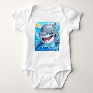 Dolphin Baby Strampler