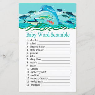 Dolphin Baby Wortspiel