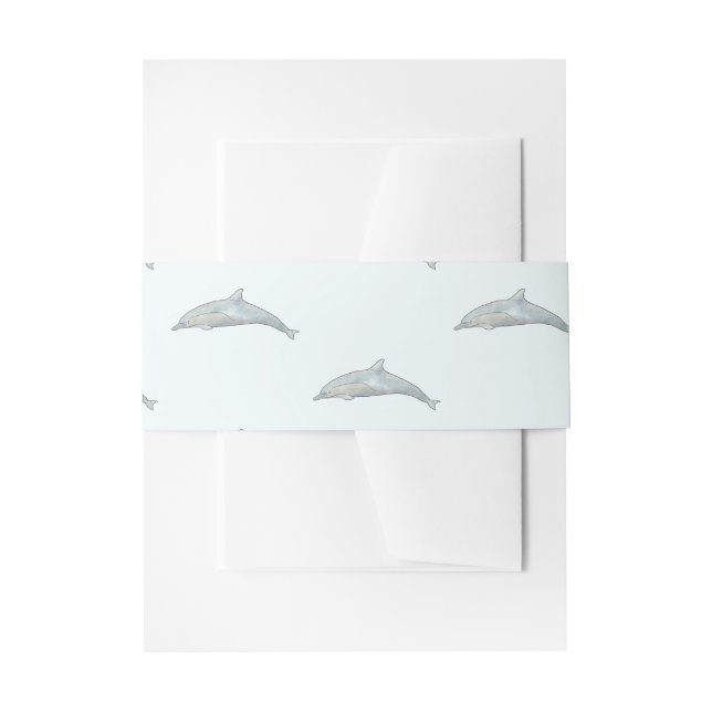 Dolphin Beach Einladungsbanderole (Vorderseite Beispiel)