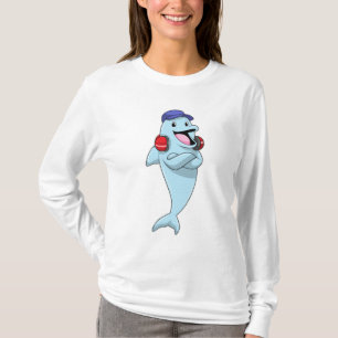 Dolphin beim Hören von Musik T-Shirt