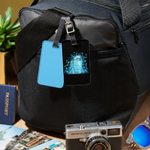 Dolphin Black  Gepäckanhänger