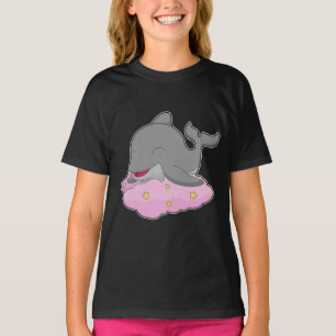 Dolphin Clouds Stars T-Shirt