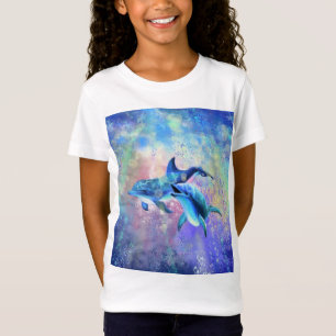 Dolphin Couple - Beautiful - T-Shirt