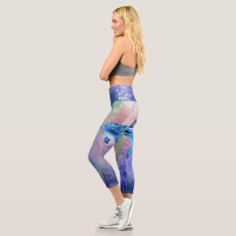 Dolphin Couple - Schön - Capri Leggings