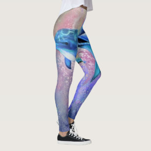 Dolphin Couple - Schön Leggings