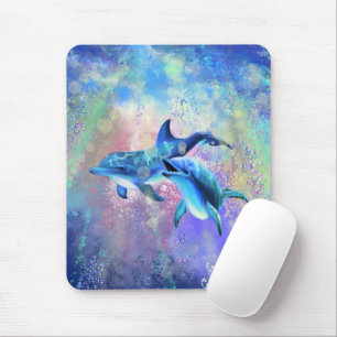 Dolphin Couple - Schön Mousepad