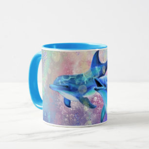 Dolphin Couple Tasse Happy Family