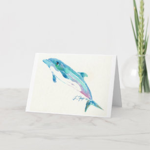 Dolphin Dankeschön Karte