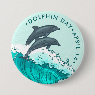 Dolphin Day, Delphin Springwellen Button