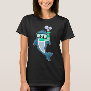 Dolphin Diver Schnorchel T-Shirt