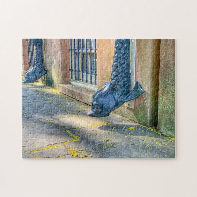 Dolphin Downspout Savannah Puzzle (Horizontal)