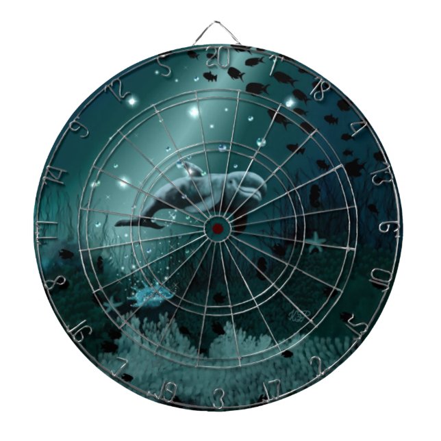 Dolphin Dream Dartscheibe (vorne)