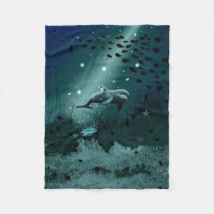 Dolphin Dream Fleecedecke
