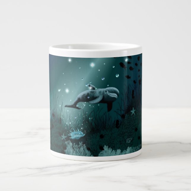 Dolphin Dream Jumbo-Tasse (Vorderseite)