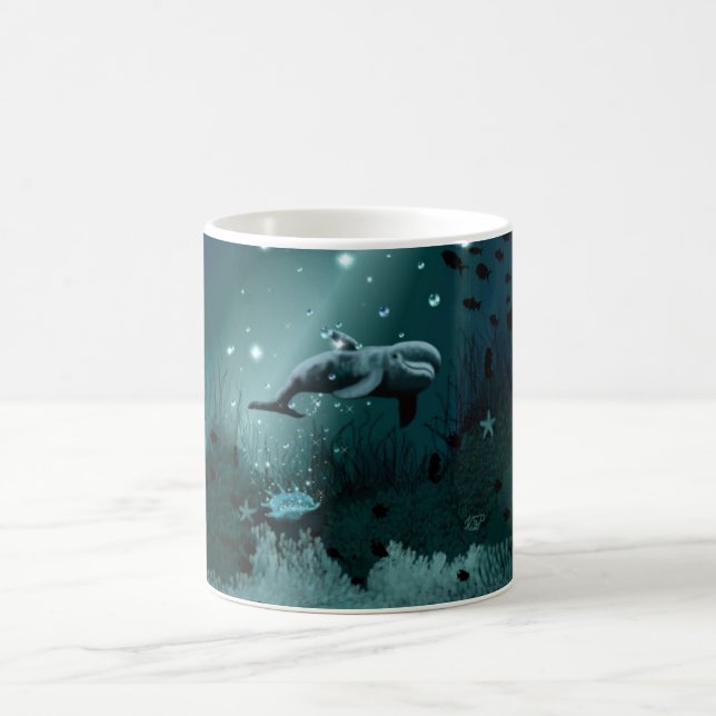 Dolphin Dream Kaffeetasse (Mittel)