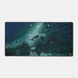 Dolphin Dream Schreibtischunterlage