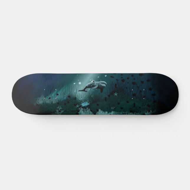 Dolphin Dream Skateboard (Horizontal)
