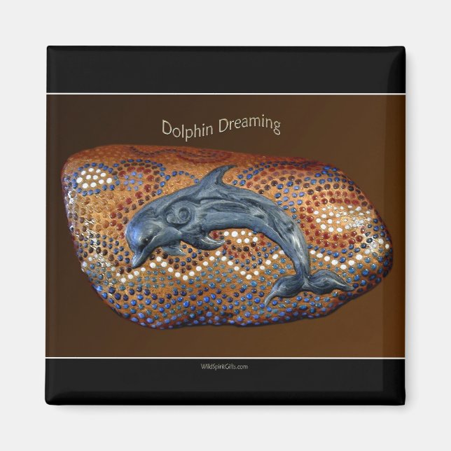 DOLPHIN DREAMING Magnet (Vorne)