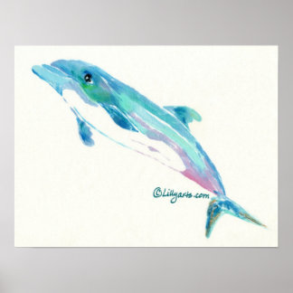 Dolphin Dreams Print and Poster Art