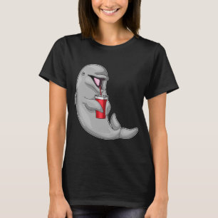 Dolphin Drink Tasse T-Shirt