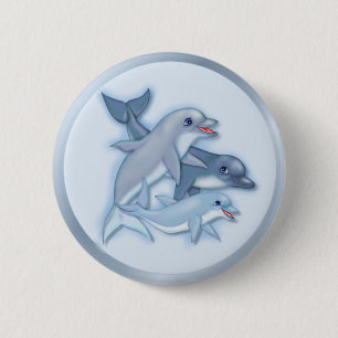 Dolphin-Familie Button