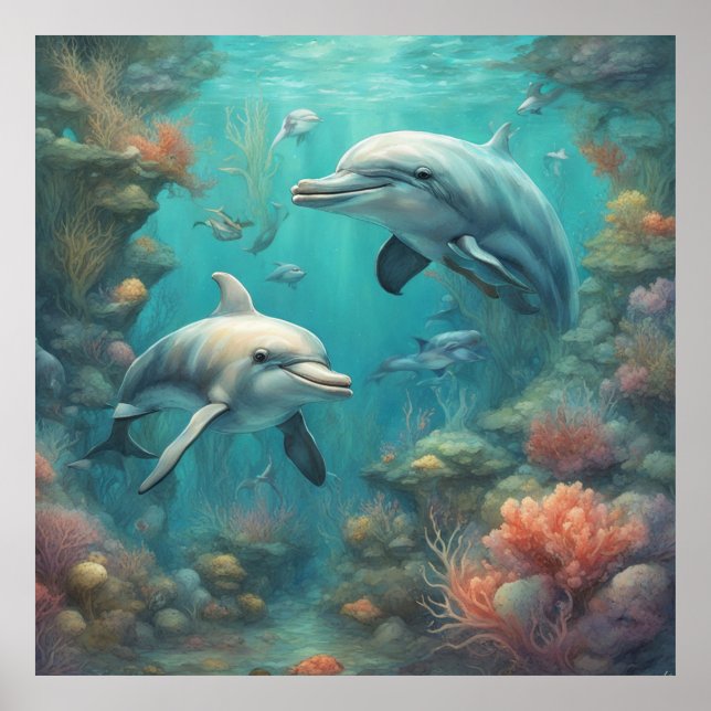 Dolphin Fantasy 7 Poster (Vorne)