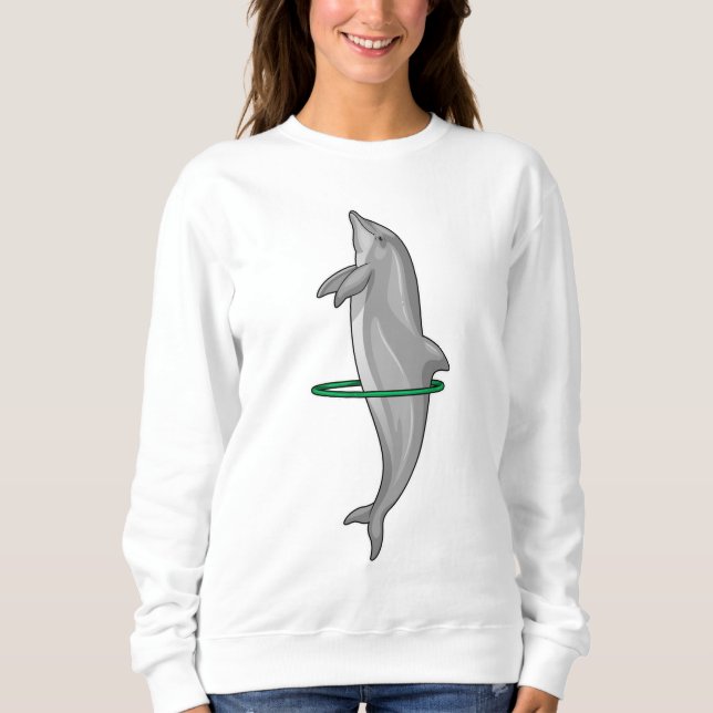 Dolphin Fitness Reifen Sport Sweatshirt (Vorderseite)