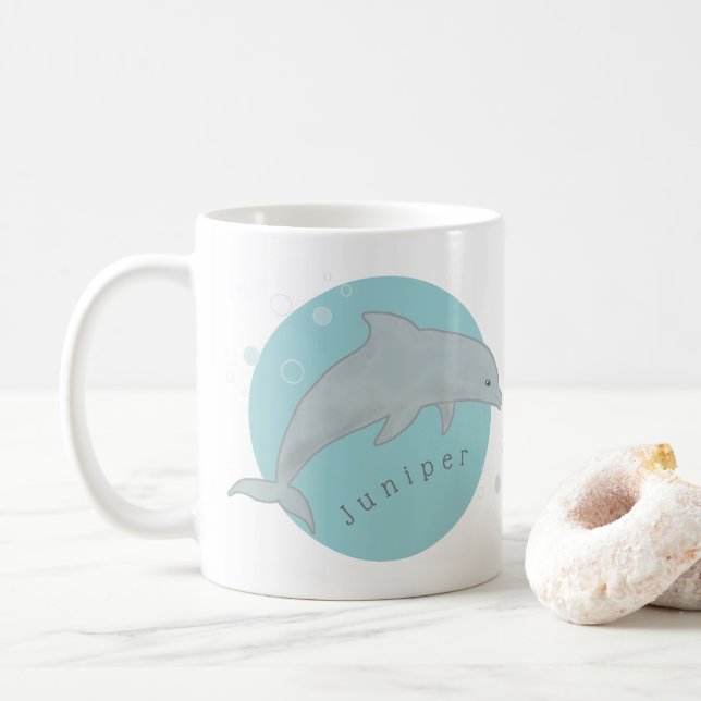 Dolphin Friend Tasse (Mit Donut)
