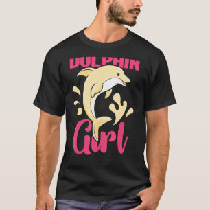 Dolphin Girl Niedliche Delphine Girl T-Shirt