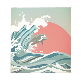 Dolphin-Glück Notizblock