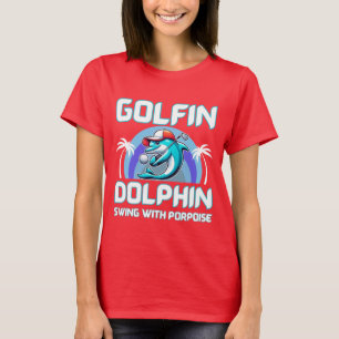 Dolphin Golf Shirt   Geschenk für Papa