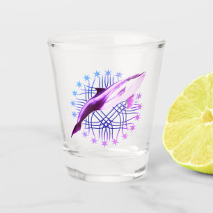 Dolphin Graphic Design Schnapsglas