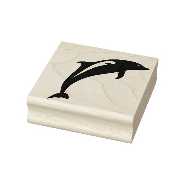 Dolphin Gummistempel (Stempel)