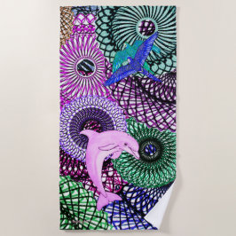 Dolphin Harmony Strandtuch