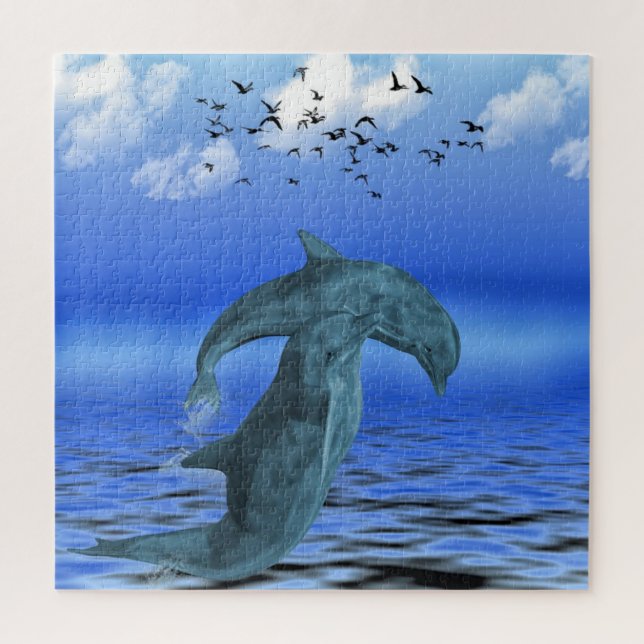Dolphin Jigsaw Puzzle (Vertikal)