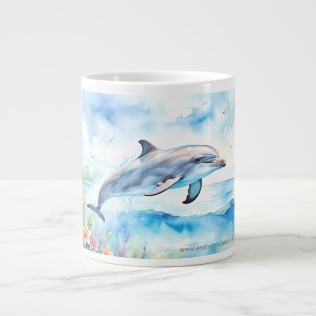 Dolphin Jumbo-Tasse (Vorderseite)