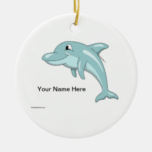 Dolphin Keramikornament