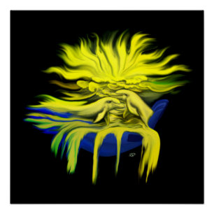 Dolphin-Liebe Poster