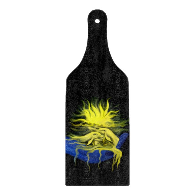 Dolphin-Liebe Schneidebrett (Vorderseite)