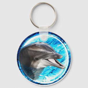 Dolphin-Magnet Schlüsselanhänger