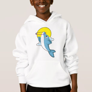 Dolphin mit Fitness-Reifen Hoodie