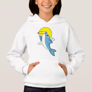 Dolphin mit Fitness-Reifen Hoodie