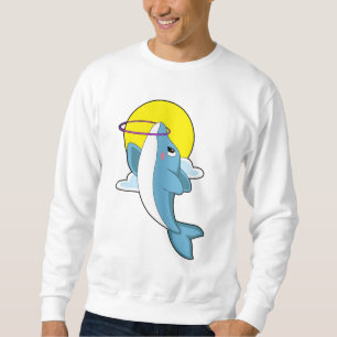 Dolphin mit Fitness-Reifen Sweatshirt