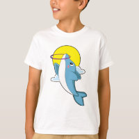 Dolphin mit Fitness-Reifen