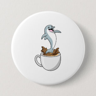 Dolphin mit Kaffee-Cup Button